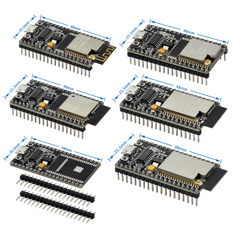 Nodemcu 32S - NodeMCU ESP-32S ESP-WROOM-32E บอร์ดพัฒนา WiFi พอร์ตอนุกรม
