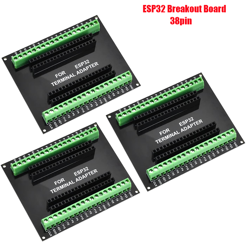 Nodemcu 32S - 3 ชิ้น 38PIN ESP32 บอร์ดเบรกเอาท์, Aideepen