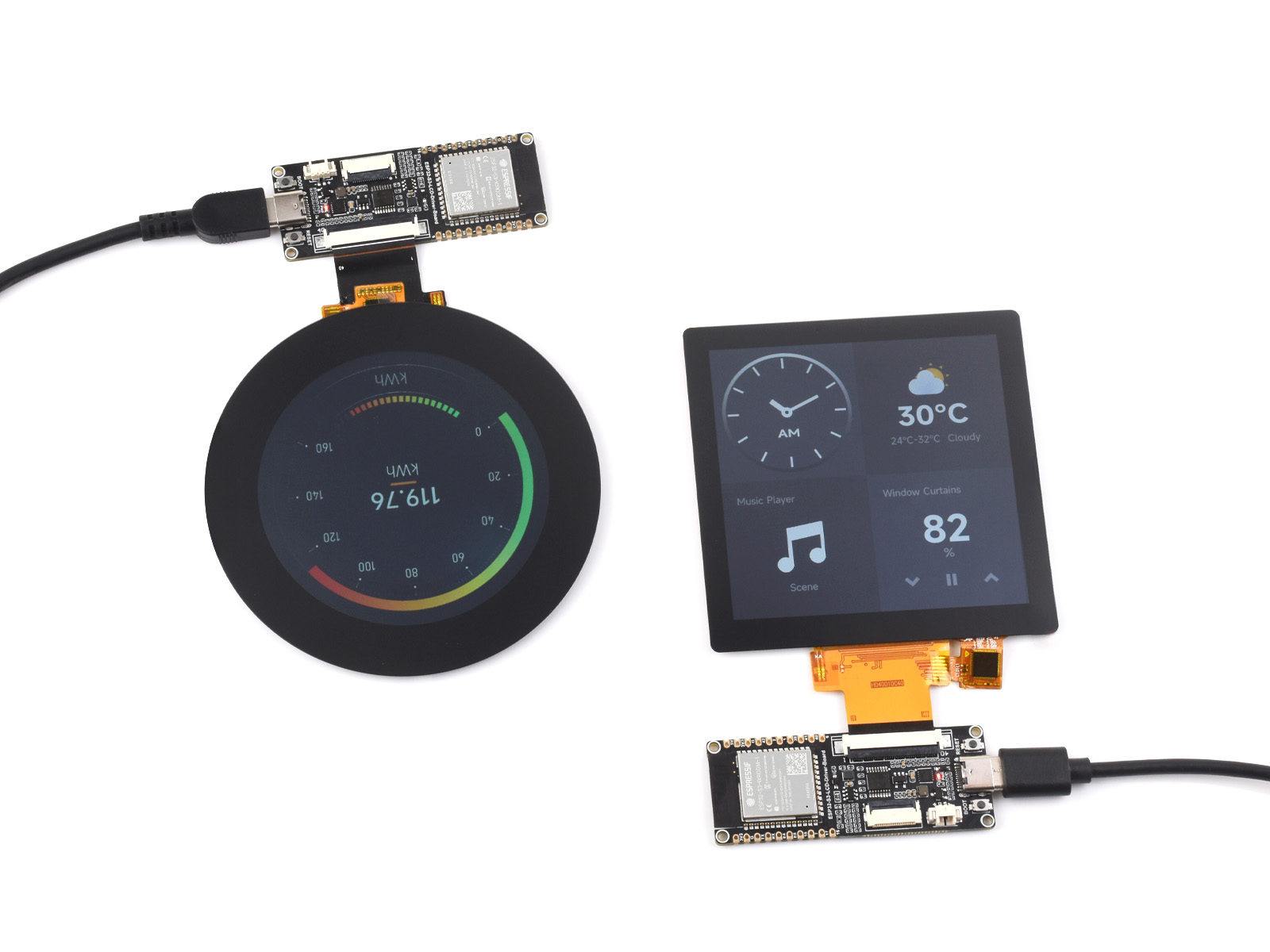 Waveshare Esp32 - Waveshare บอร์ดไดร์เวอร์ ESP32-S3 RGB, 32บิต240MHz LX7