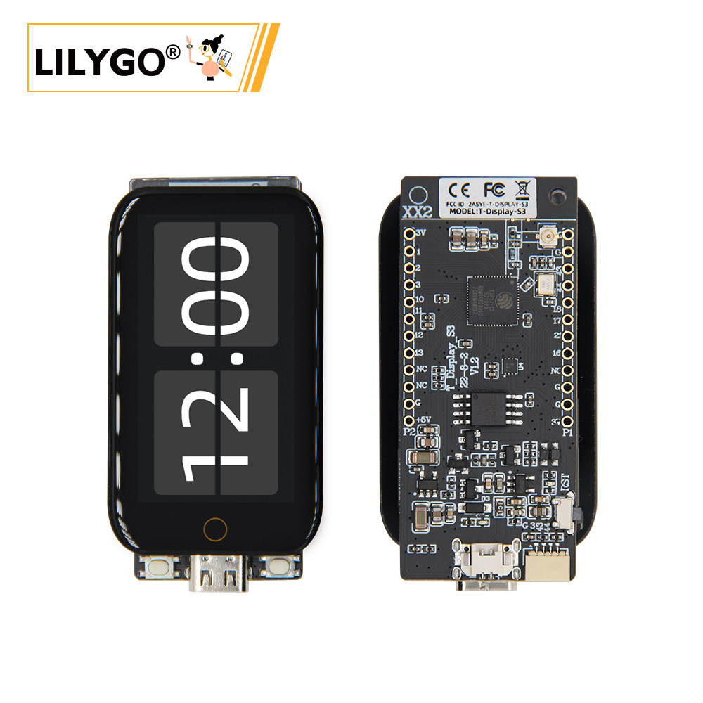 Lolin S3 - LILYGO T-Display-S3 บอร์ดพัฒนาพร้อมหน้าจอสัมผัส LCD ขนาด 1.9