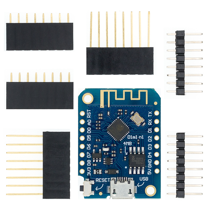 Micro USB/Type-C USB WeMos D1  - D1 Mini Pro บทวิจารณ์และราคา