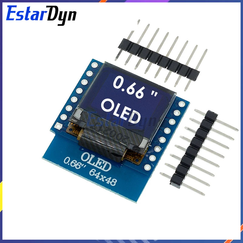 จอ LCD แสดงผล OLED ขนาด0.66นิ้ - Wemos D1 บทวิจารณ์และราคา