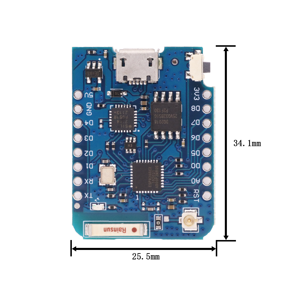 Wemos D1มินิโปร V3.0 NodeMcu 4 - Wemos D1 บทวิจารณ์และราคา