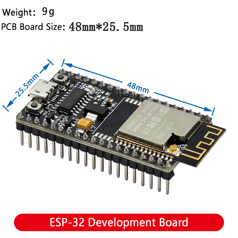 NodeMCU ESP-32S ESP-WROOM-32E  - Nodemcu 32S บทวิจารณ์และราคา