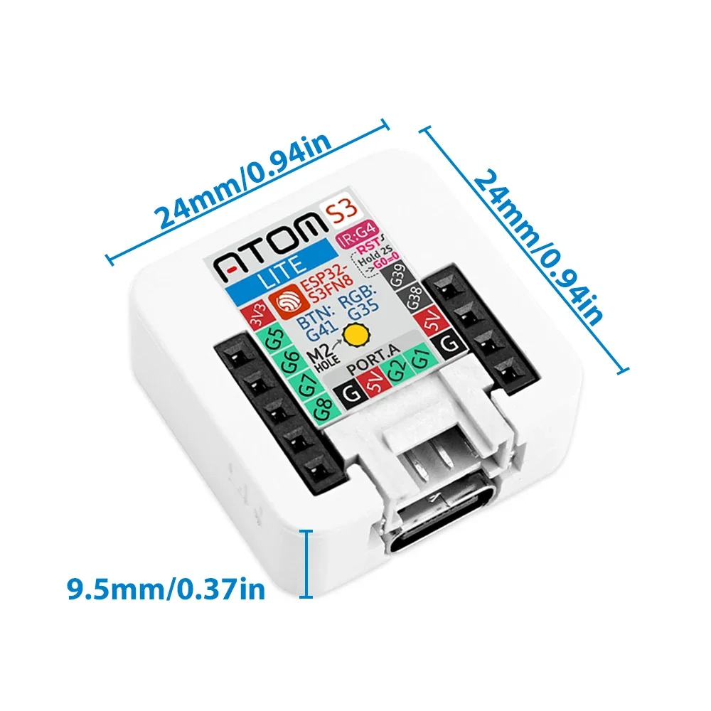 M5Stack AtomS3-Lite บอร์ดพัฒนา - Doit Esp32 บทวิจารณ์และราคา