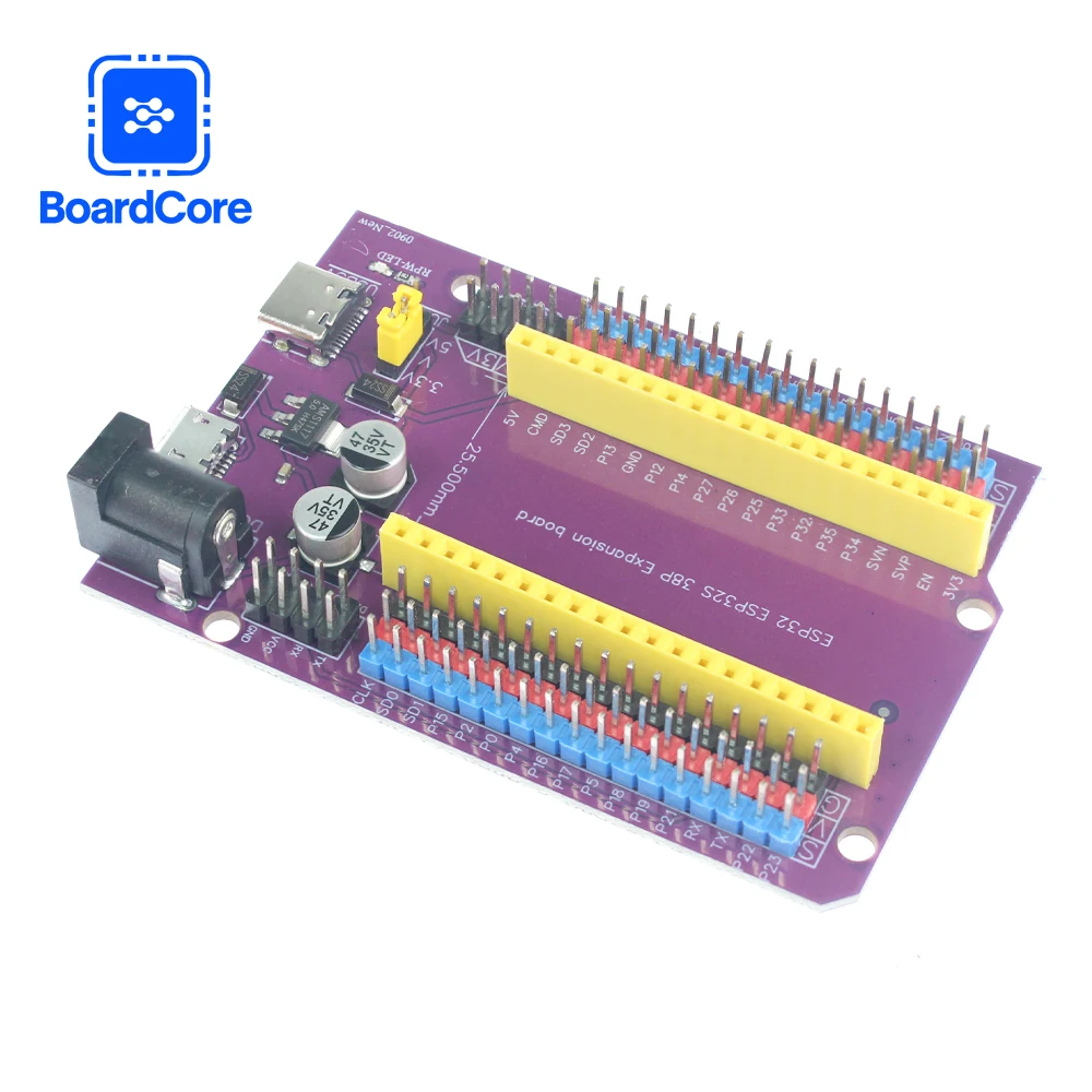 โมดูลบอร์ดขยาย 38 พิน ESP32S I - Nodemcu 32S บทวิจารณ์และราคา