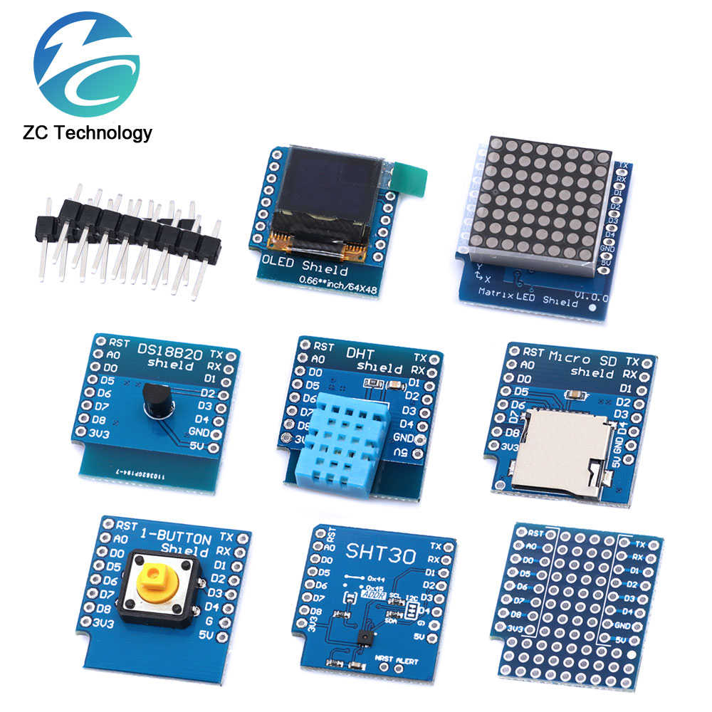 D1 Mini ESP8266 ESP-12F CH340G - Wemos D1 บทวิจารณ์และราคา