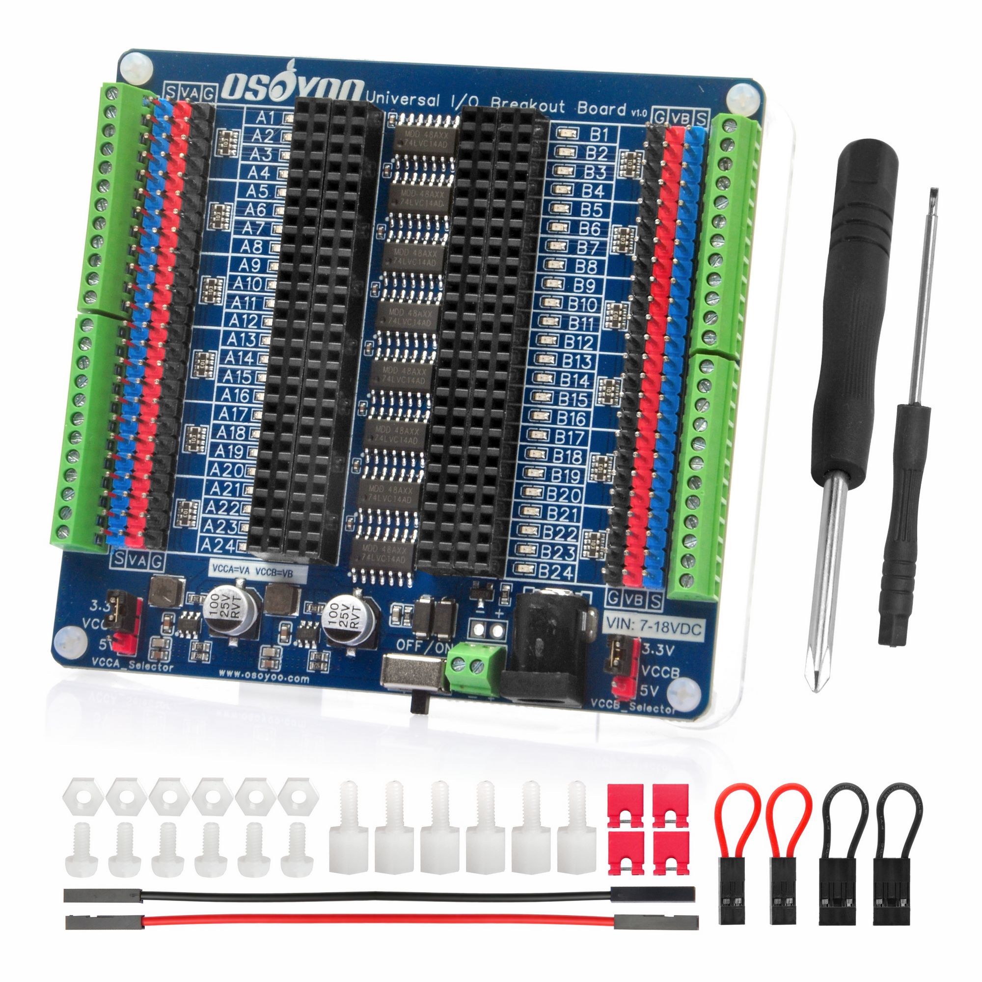 OSOYOO บอร์ดแยกสัญญาณ IO อเนกป - Nodemcuv2 บทวิจารณ์และราคา