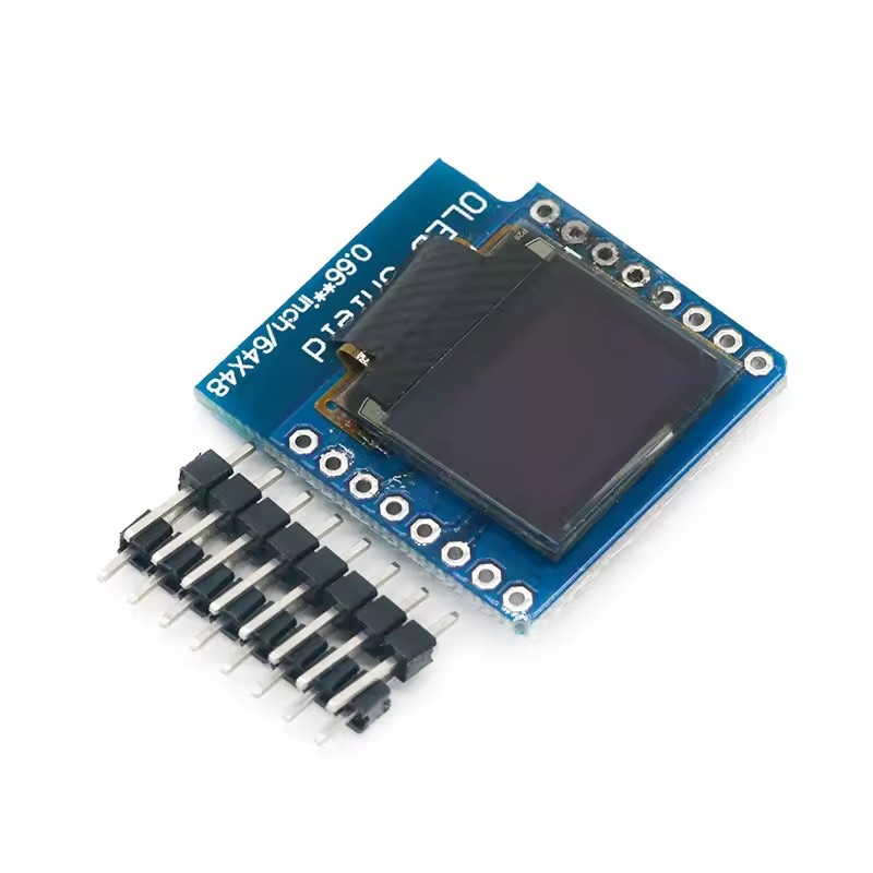 หน้าจอ OLED ขนาดเล็ก 0.66 นิ้ว - Wemos D1 บทวิจารณ์และราคา