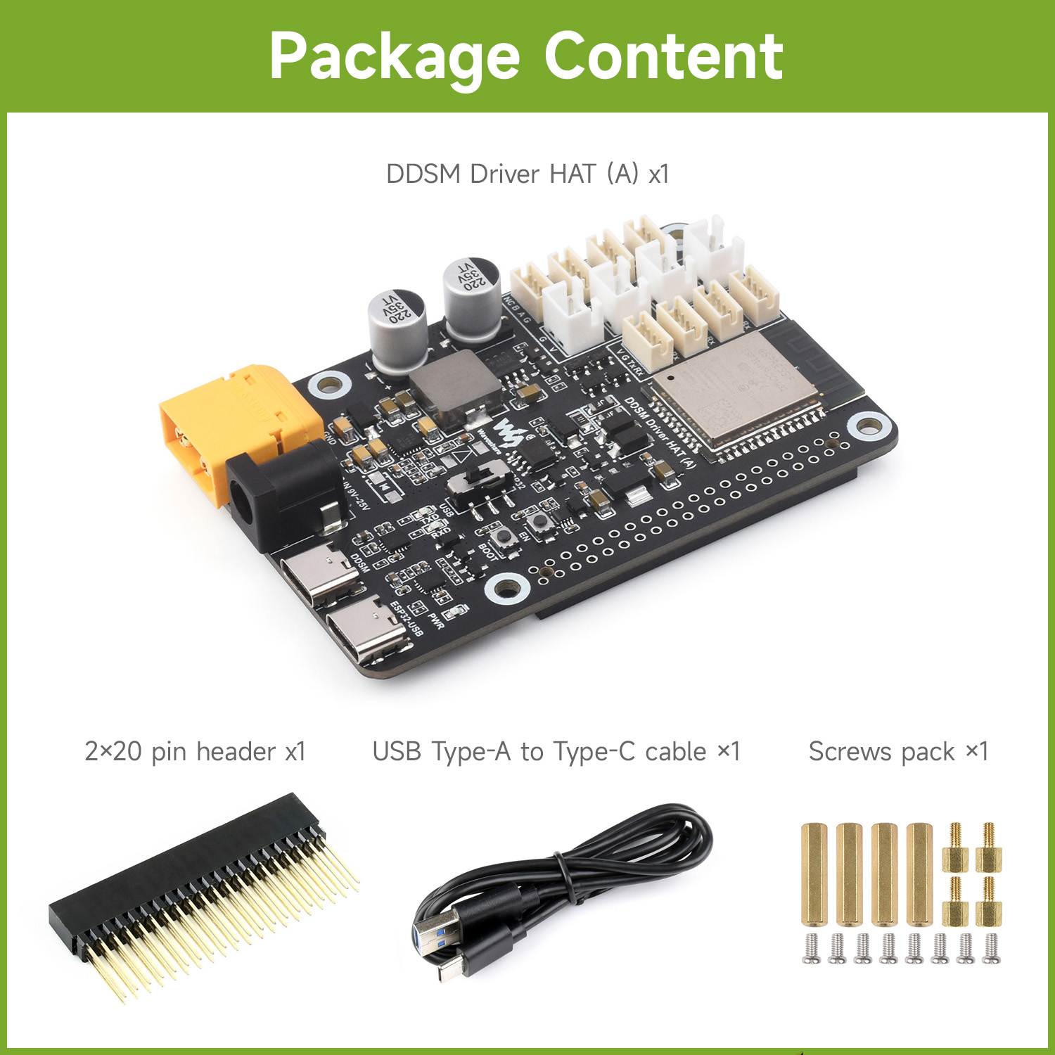 บอร์ดขับเคลื่อนเซอร์โวมอเตอร์แ - Waveshare Esp32 บทวิจารณ์และราคา