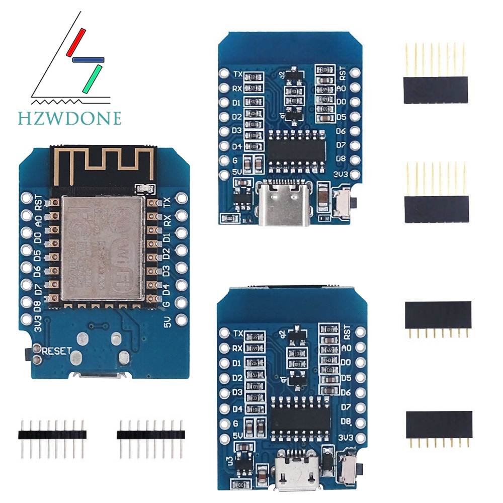 Type-C Micro USB D1 Mini NodeM - Nodemcuv2 บทวิจารณ์และราคา