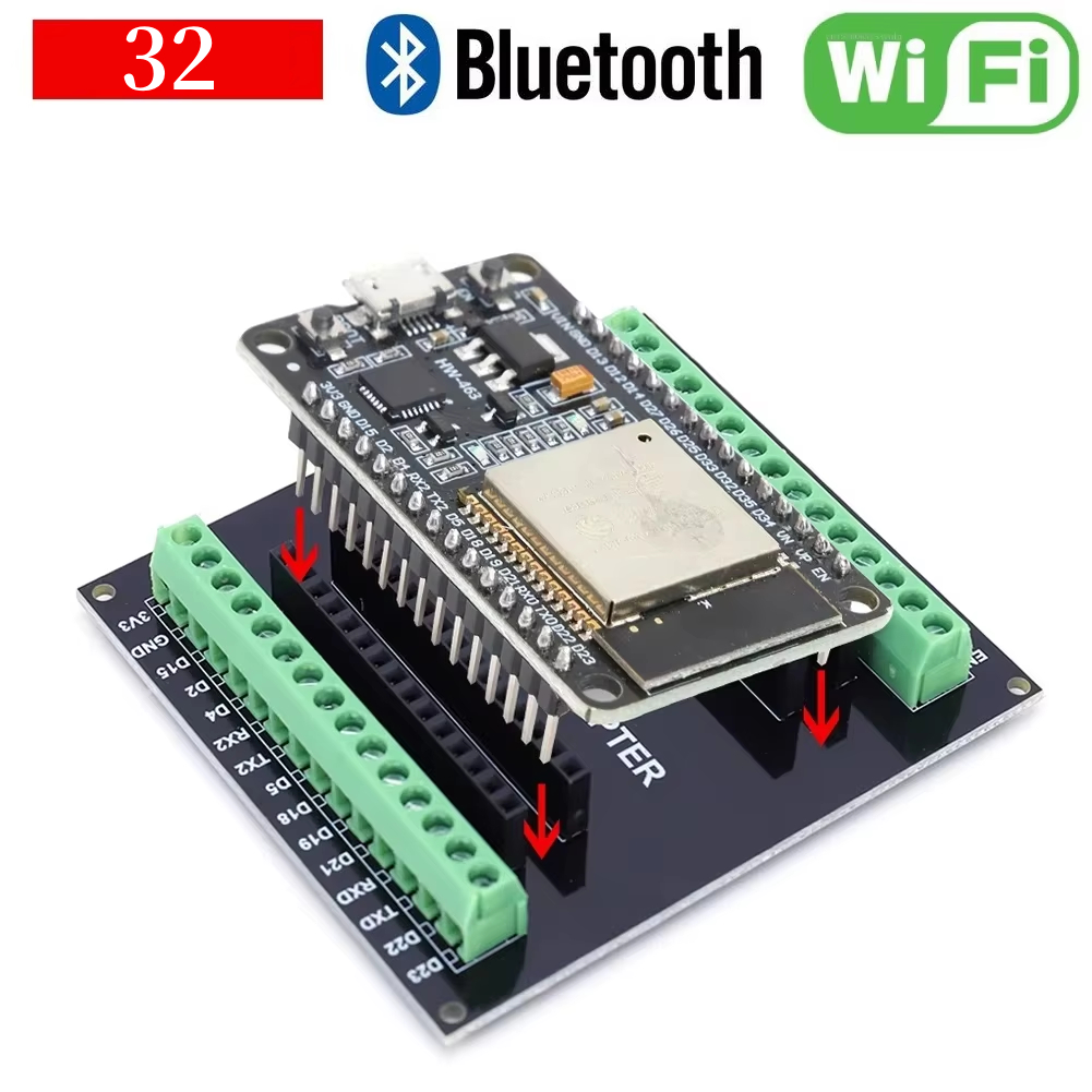 32S บอร์ดขยาย CP2102 NodeMCU-3 - Nodemcu 32S บทวิจารณ์และราคา