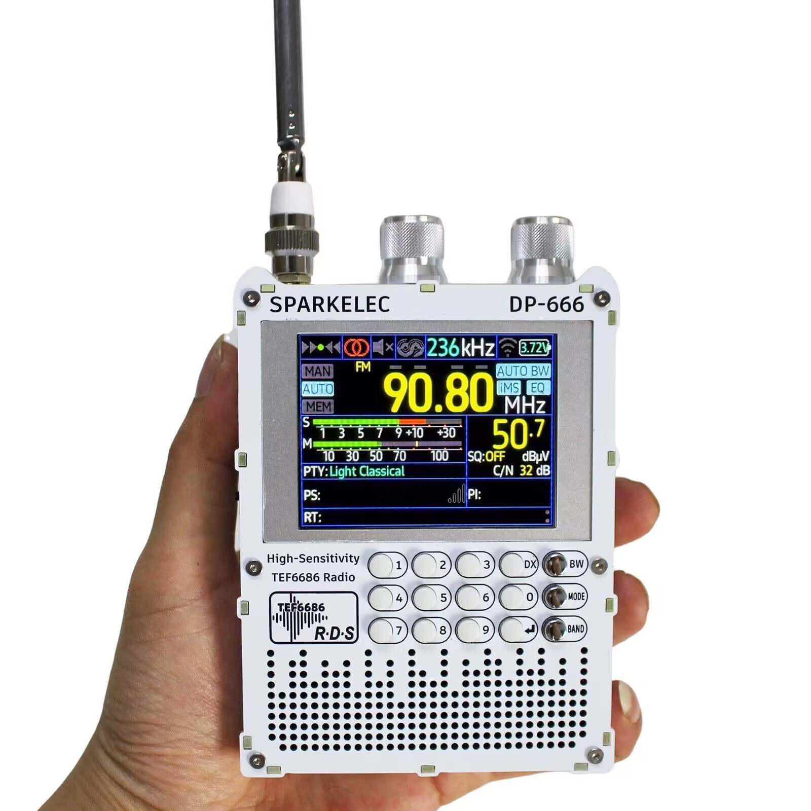 วิทยุรุ่นใหม่ DP-666 TEF6686 ค - Doit Esp32 บทวิจารณ์และราคา